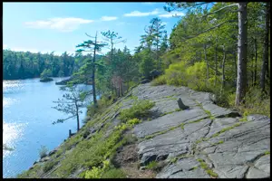 Charlies Lake in Halifax's Blue Mountain Birch Cove Lakes Wilderness Area
