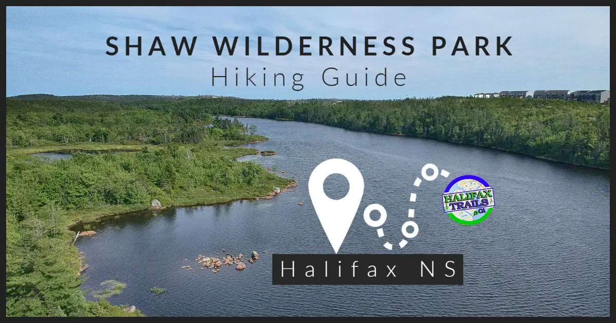 shaw wilderness park halifax ns hiking map