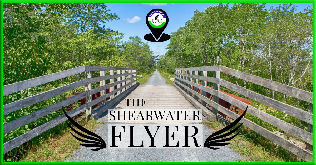 The Shearwater Flyer Trail in Dartmouth, Nova Scotia